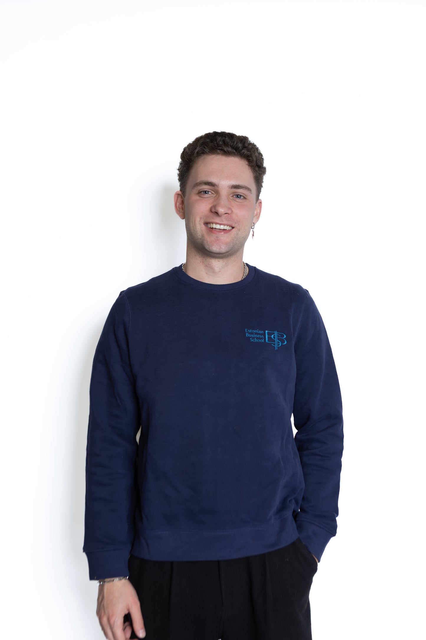 EBS Classic Crewneck - Light Navy (Men's)